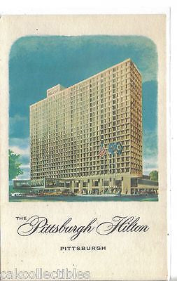 The Pittsburgh Hilton-Pittsburgh,Pennsylvania - Cakcollectibles