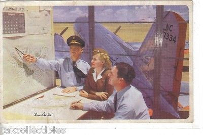 American Airlines Vintage Post Card - Cakcollectibles - 1