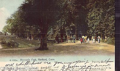 Riverside Park-Hartford,Connecticut 1907 - Cakcollectibles