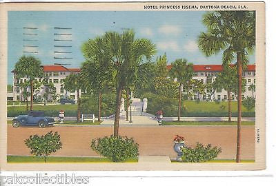 Hotel Princess Issena-Daytona Beach,Florida 1944 - Cakcollectibles