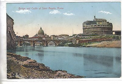 Bridge And Castle Of Saint Angelo - Rome, Italy - Cakcollectibles