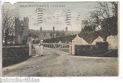 Naworth's Castle Gateway 1906 - Cakcollectibles