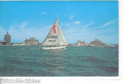 Sailboat,Capt. Strn's Restaurant and Boating Center- Atlantic City,New Jersey - Cakcollectibles