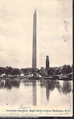 Washington Monument-Washington,D.C. 1907 - Cakcollectibles