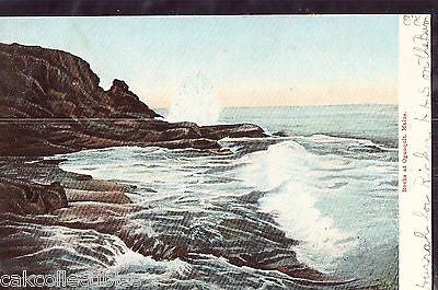 Rocks at Ogunquit,Maine 1907 - Cakcollectibles