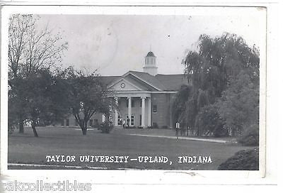RPPC-Taylor University-Upland,Indiana 1955 - Cakcollectibles