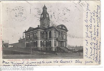 Court House-Butte,Montana 1907 - Cakcollectibles - 1