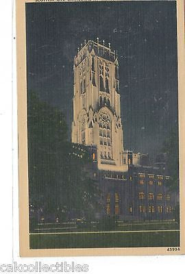Scottish Rite Cathedral at Night-Indianapolis,Indiana - Cakcollectibles