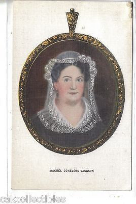 Linen Post Card of Portrait of Rachel Donelson Jackson - Cakcollectibles