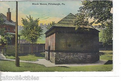 Block House-Pittsburgh,Pennsylvania 1912 - Cakcollectibles