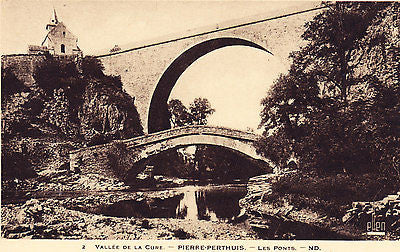 Vallee De La Cure Les Ponts Postcard - Cakcollectibles