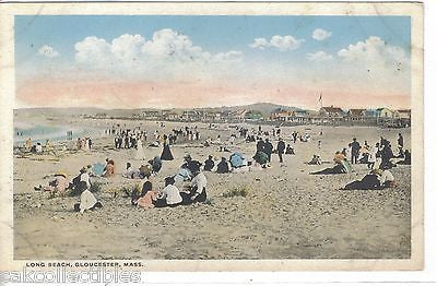 View of Beach-Long Beach-Bloucester,Massachusetts - Cakcollectibles