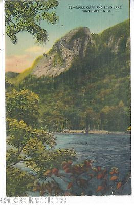 Eagle Cliff and Echo Lake-White Mts.,New Hampshire 1951 - Cakcollectibles