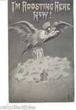 American Eagle on North Pole-"I'm Roosting Here Now!" - Cakcollectibles - 1