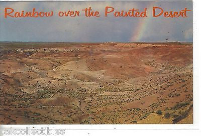 Rainbow over The Painted Desert on Highway 66 near Holbrook,Arizona - Cakcollectibles