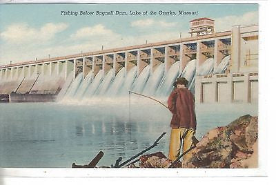 Fishing below Bagnell Dam-Lake of The Ozarks-Missouri - Cakcollectibles