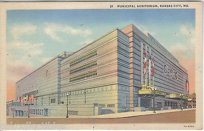 Municipal Auditorium-Kansas City,Missouri - Cakcollectibles