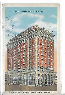 Hotel Severin-Indianapolis,Indiana 1930 - Cakcollectibles