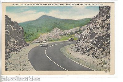 Blue Ridge Parkway near Mount Mitchell-North Carolina - Cakcollectibles
