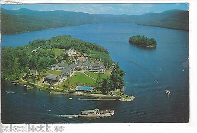 Aerial View-Sagamore Hotel-Lake George-Bolton Landing,New York 1963 - Cakcollectibles