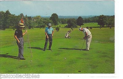 Playing Golf,Henry Horton State Park-North Carolina - Cakcollectibles