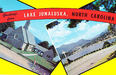 Greetings From Lake Junaluska N.C. Postcards - Cakcollectibles