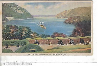 West Point Batteries and Hudson River-New York - Cakcollectibles
