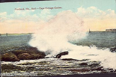 Surf-Cape Cottage Casino-Portland,Maine - Cakcollectibles