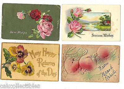 Lot of 4 Antique Easter Post Cards-Lot 53 - Cakcollectibles - 1