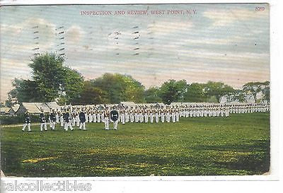 Inspection and Review-West Point,New York 1909 - Cakcollectibles