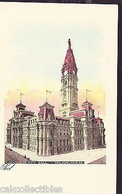 City Hall-Philadelphia,Pennsylvania UDB - Cakcollectibles