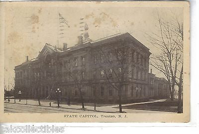 State Capitol-Trenton,New Jersey 1915 - Cakcollectibles