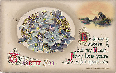 "To Greet You" John Winsch Postcard - Cakcollectibles - 1