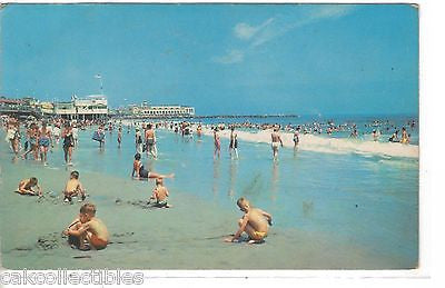 Beach and Bathing Scene-Ocean City,New Jersey - Cakcollectibles