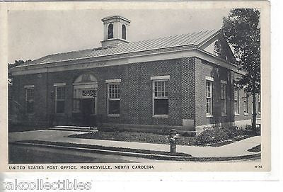 United States Post Office-Mooresvville,North Carolina 1941 - Cakcollectibles