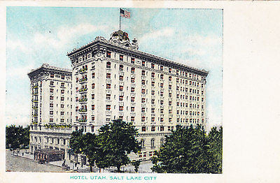 Hotel Utah Postcard - Cakcollectibles