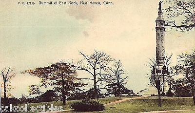Summit of East Rock-New Haven,Connecticut UDB - Cakcollectibles