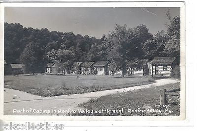 RPPC-Part of Cabins in Renfro Valley Settlement-Renfro Valley,Kentucky - Cakcollectibles