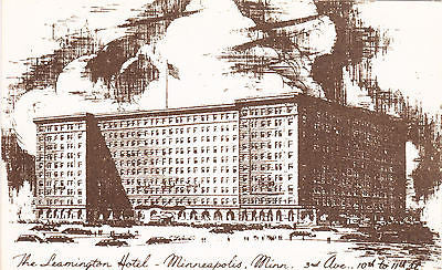 The Leamington Hotel Minn. Postcard - Cakcollectibles
