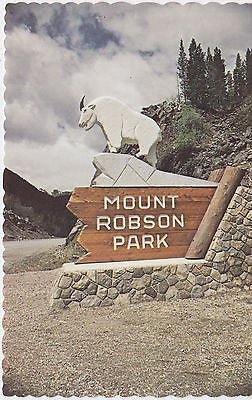 Mt. Robson Park , British Columbia, Canada Postcard - Cakcollectibles - 1