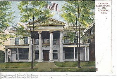 Olympia Bath House-Mt. Clemens,Michigan UDB - Cakcollectibles