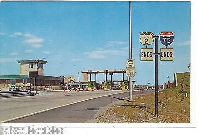 Toll Gate,International Bridge-Sault Ste. Marie,Michigan - Cakcollectibles - 1