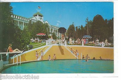 The Pool and Grand Hotel-Mackinac Island,michigan - Cakcollectibles