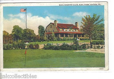 Buhl Country Club,Buhl Farm-Sharon,Pennsylvania 1938 - Cakcollectibles