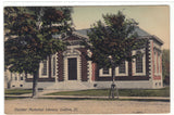 Fletcher Memorial Library-Ludlow,Vermont 1909 Post Card - 1