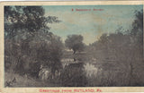 A Summer Scene-Greetings from Rutland,Pennsylvania 1919 - Cakcollectibles - 1