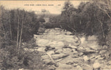 Little River-Lisbon Falls,Maine vintage postcard front