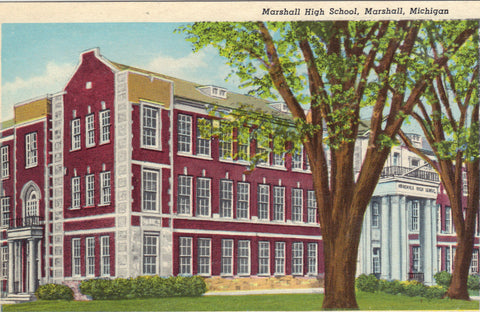 Marshall High School-Marshall,Michigan - Cakcollectibles - 1