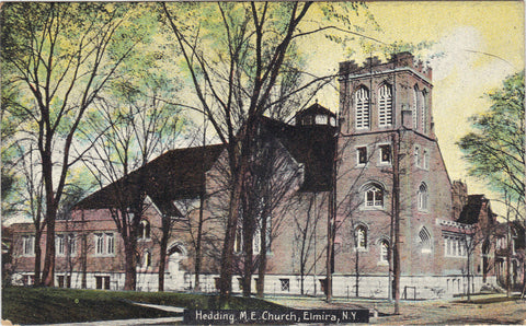 Hedding M.E. Church-Elmira,New York - Cakcollectibles - 1