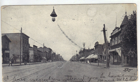 7th Avenue-Beaver Falls,Pennsylvania 1907 Post Card - 1